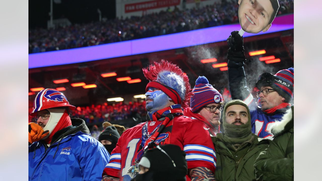 Photos: Bills fans embrace deep freeze at wild-card playoff game