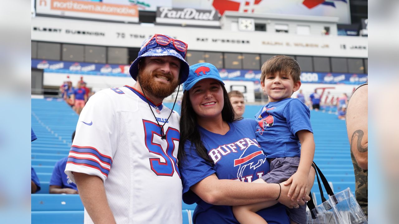 Buffalo Bills on X: Looks like mini @EWood70 is wearing @EJManuel3's jersey  for today's Kids Day game!  / X