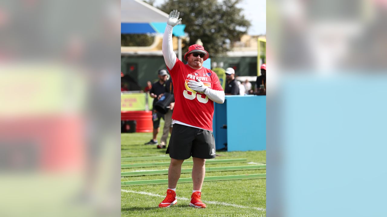 Orlando, Florida, USA. 27th Jan, 2019. AFC return specialist Andre Roberts  (19), of the New York Jets, during the NFL Pro Bowl football game between  the AFC and the NFC at Camping