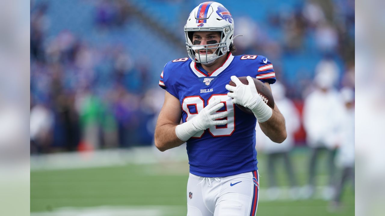 Buffalo Bills tight end Tommy Sweeney (89) in action against the New York  Jets during an