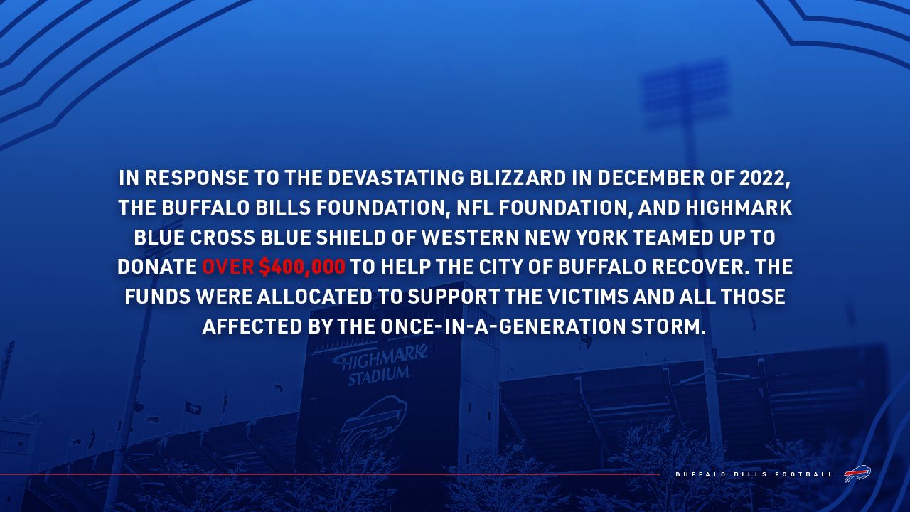 Sabres, Bills send support to city devastated by blizzard