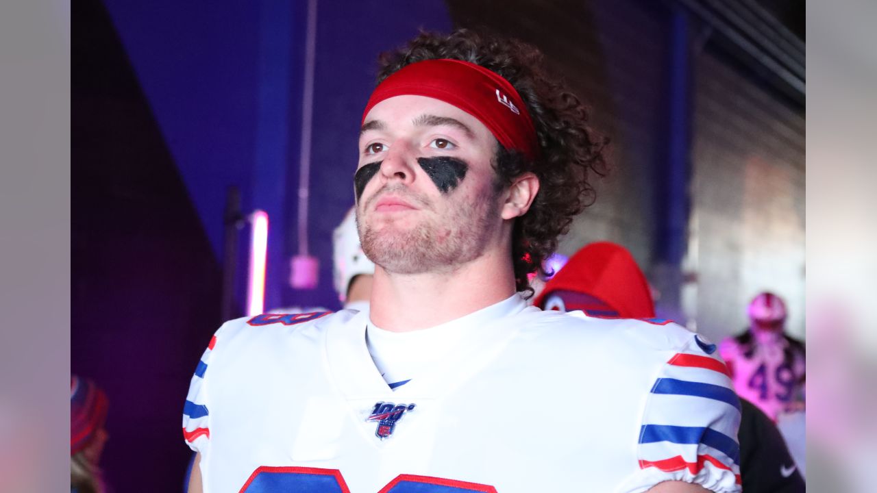 January 4, 2020: Buffalo Bills tight end Dawson Knox (88) prior to an NFL  football playoff