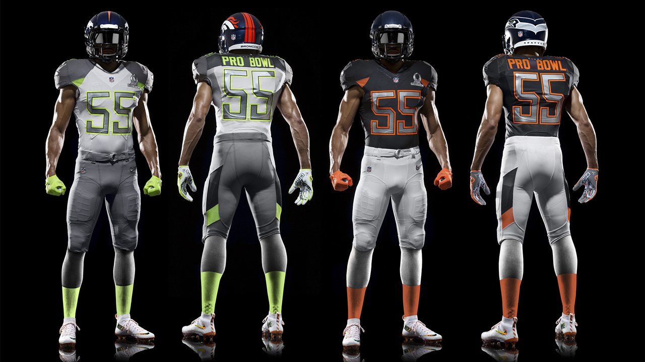 2015 Pro Bowl Uniforms