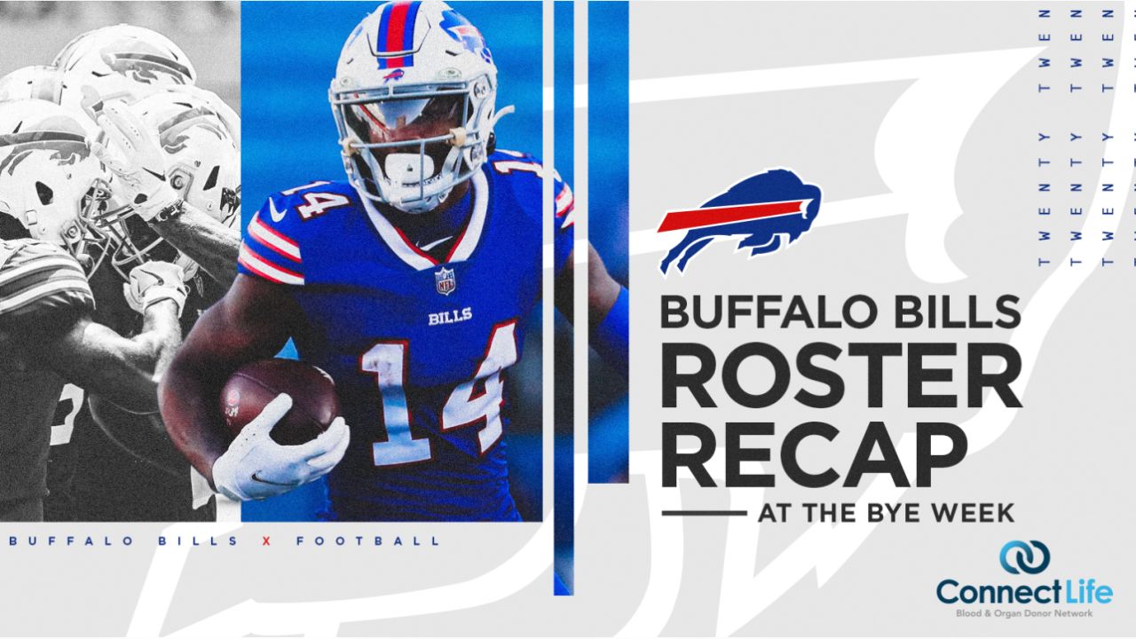 What fans need to know about the Bills roster at the bye week