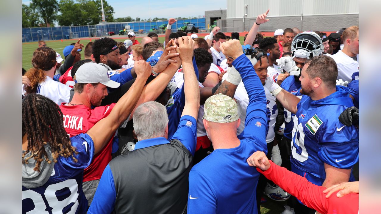 Buffalo Bills owner Terry Pegula risking life and limb to film a