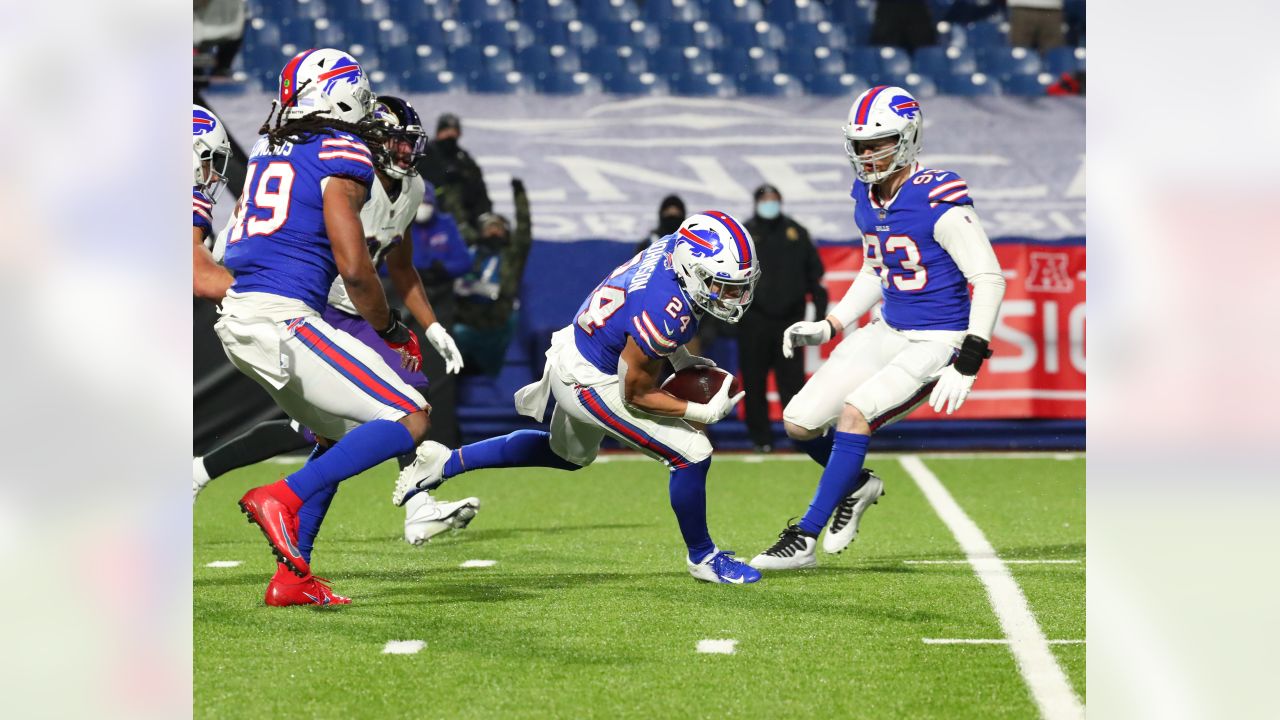 Bills fans react to Taron Johnson pick-six at Transit Drive-In (watch) 