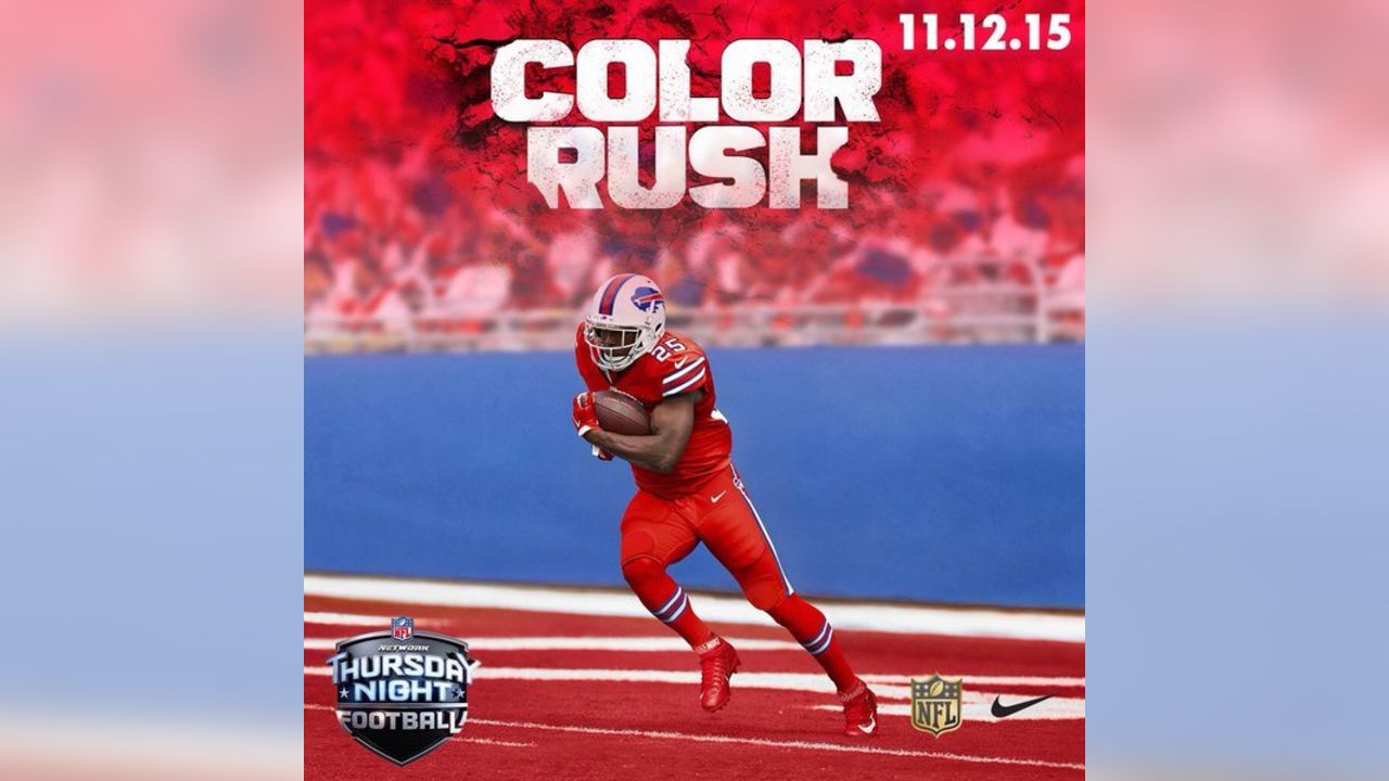 Color Rush - Bills Red Jerseys