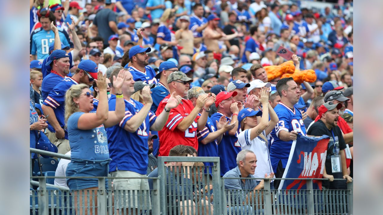 Bills fans invade Nashville, Nissan Stadium ahead of Bills-Titans game