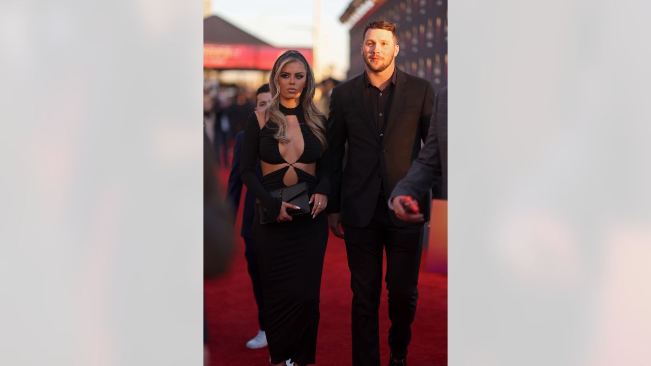 Josh Allen, Harrison Phillips at the 11th NFL Honors ceremony