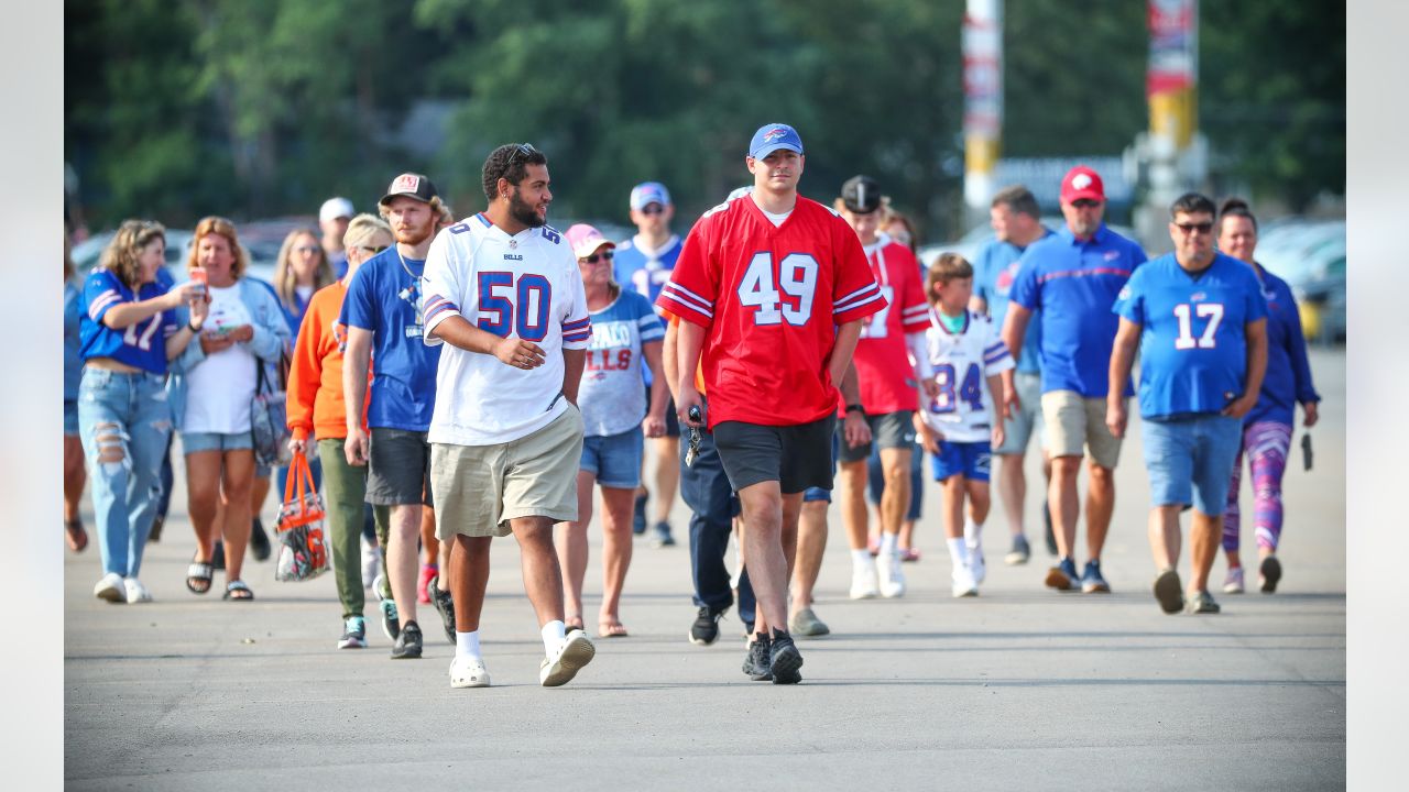 Why these Bills fans traveled nearly 3,000 miles to attend a camp practice