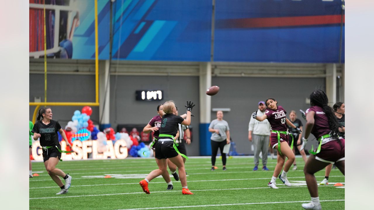 Bills event celebrates high school girls flag football