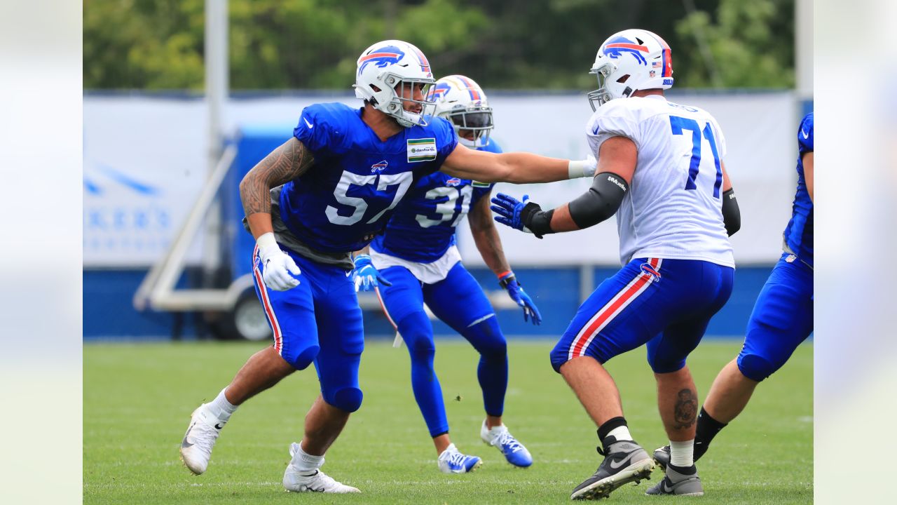 BillsCamp Day 3 Notes: •Helmets and shorts, no pads. •Von Miller working  off to side at Bills camp. •Josh Allen and Stefon Diggs A+…