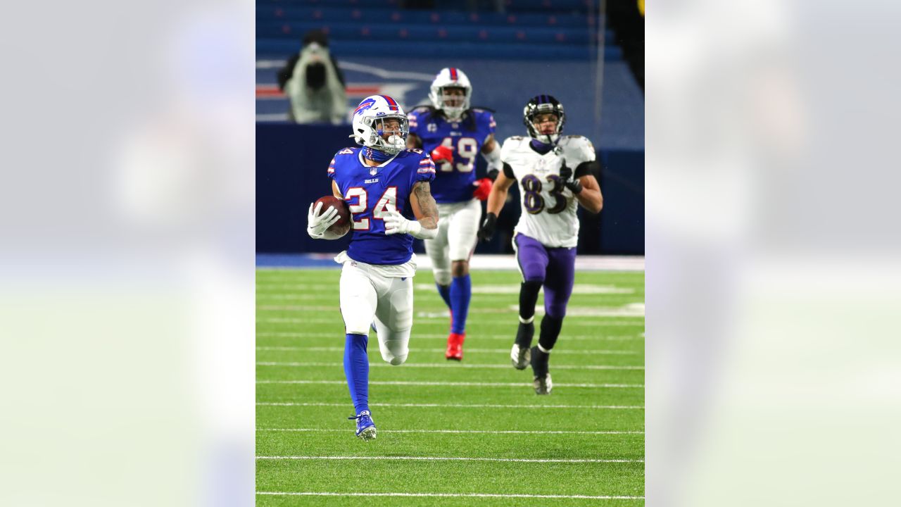 Bills fans react to Taron Johnson pick-six at Transit Drive-In (watch) 