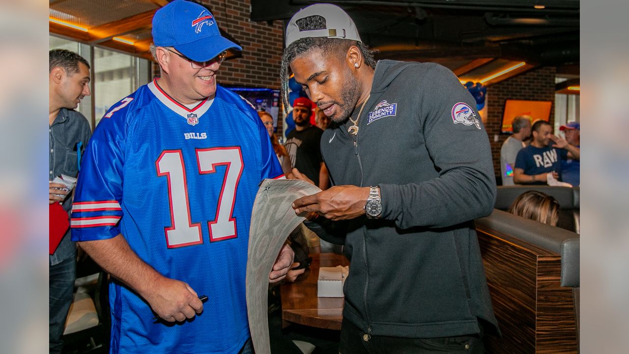 Bills fans celebrate first win of season on Chippewa Street