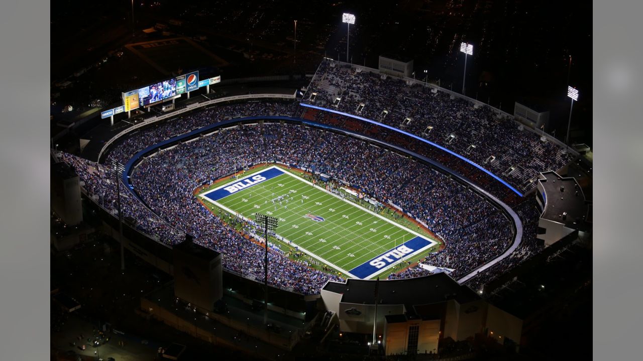 Buffalo Bills Ralph Wilson Stadium Framed Aerial Photo