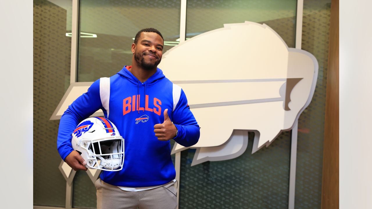 Best photos of Damien Harris' first day at One Bills Drive