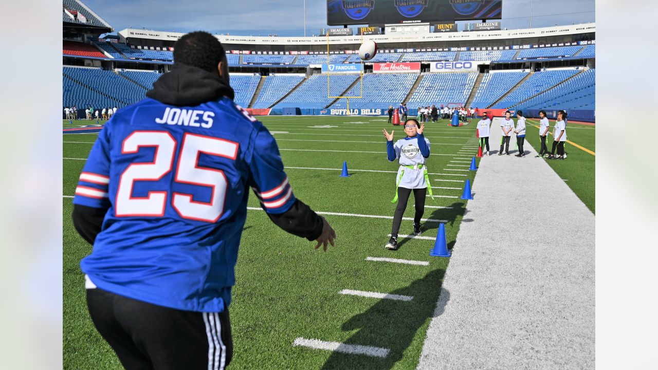 Bills host M&T Bank Flag Football Camp