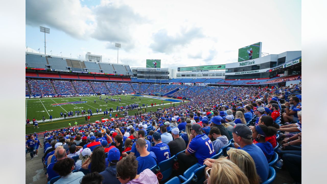 Bills holding camp practice Friday at Highmark Stadium