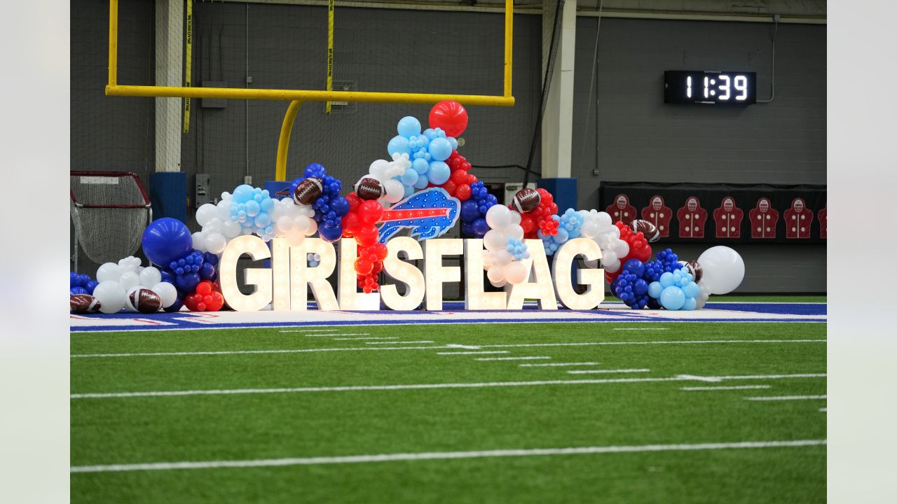 Bills welcome over 1,000 participants for High School Girls Flag Football  Celebration event