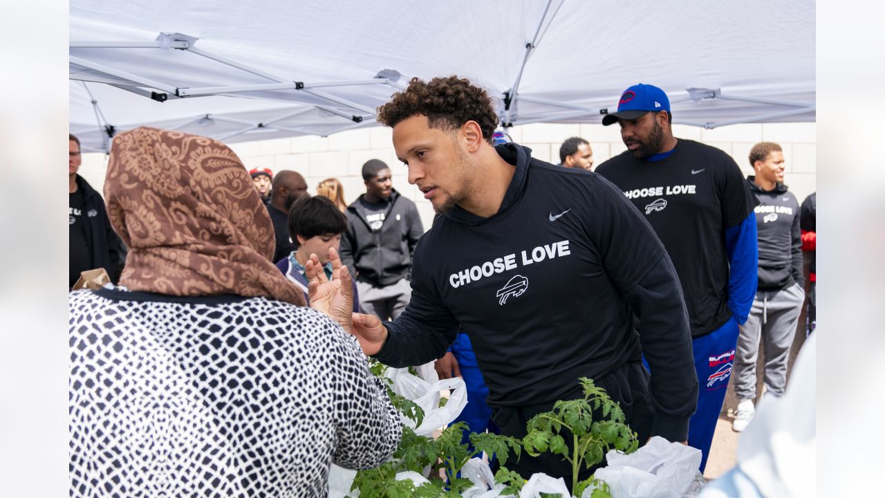 Bills 'Choose Love' shirts for sale, proceeds go to charity funds