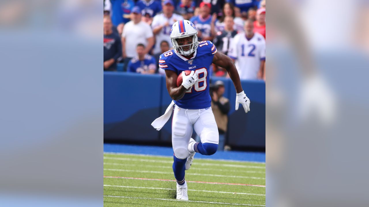 Buffalo Bills wide receiver Andre Roberts (18) plays during the