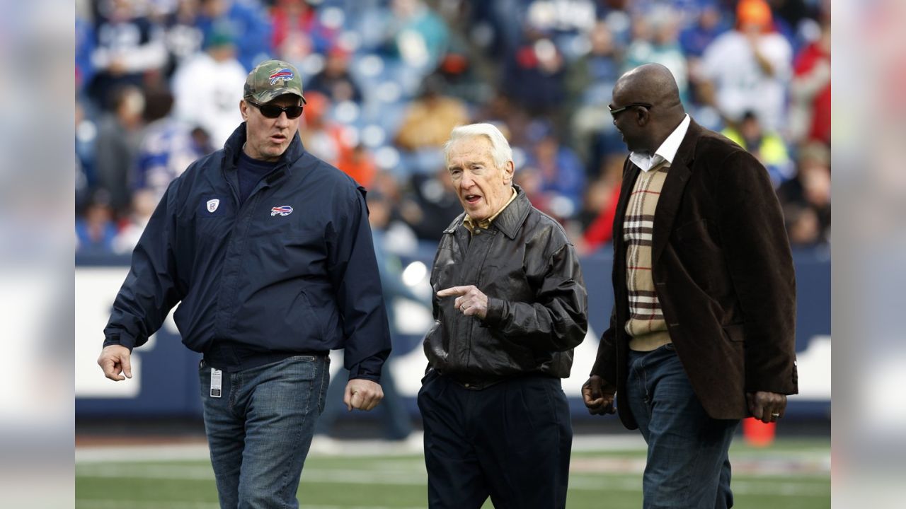 I0048353-Jim Kelly, Marv Levy, Andre Reed & Thurman Thomas A