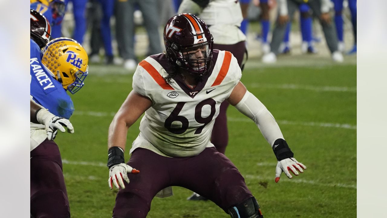 Buffalo Bills select Virginia Tech Hokies offtensive tackle Luke Tenuta  with No. 209 pick in 2022 NFL Draft