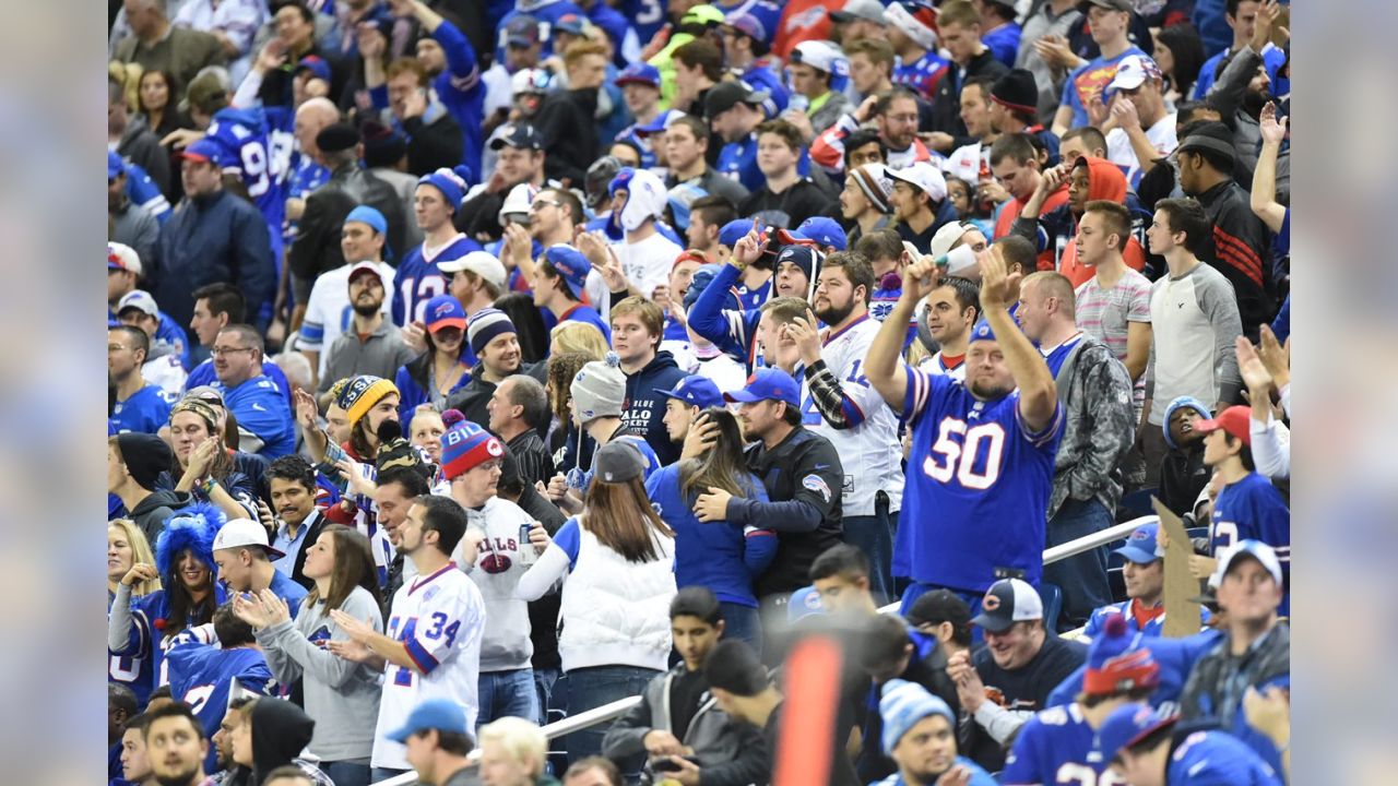 Buffalo Bills thankful for crowd, victory at Ford Field