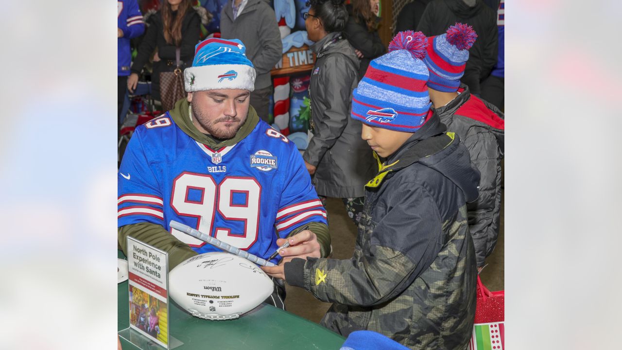 Harrison Phillips has been named Bills' Walter Payton Man of the Year