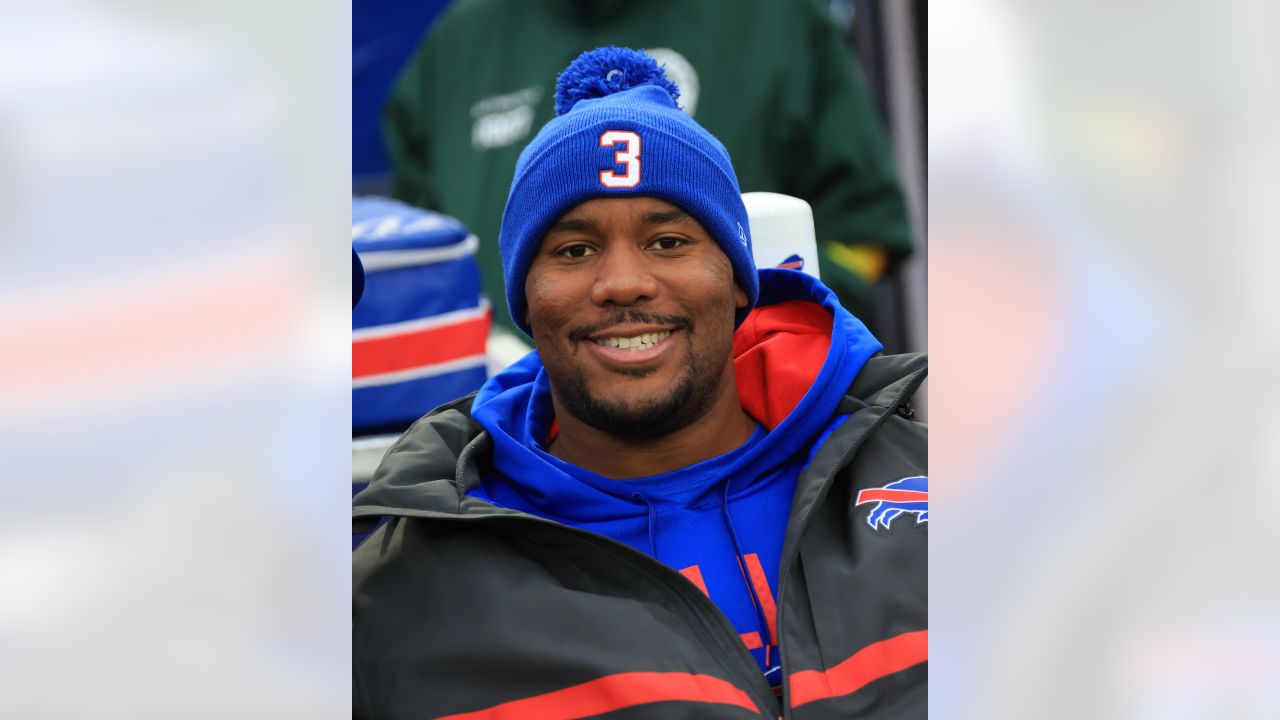 Damar Hamlin 3 Hat / Love For 3 Hat / Buffalo Bills 3 Cuffed Beanie