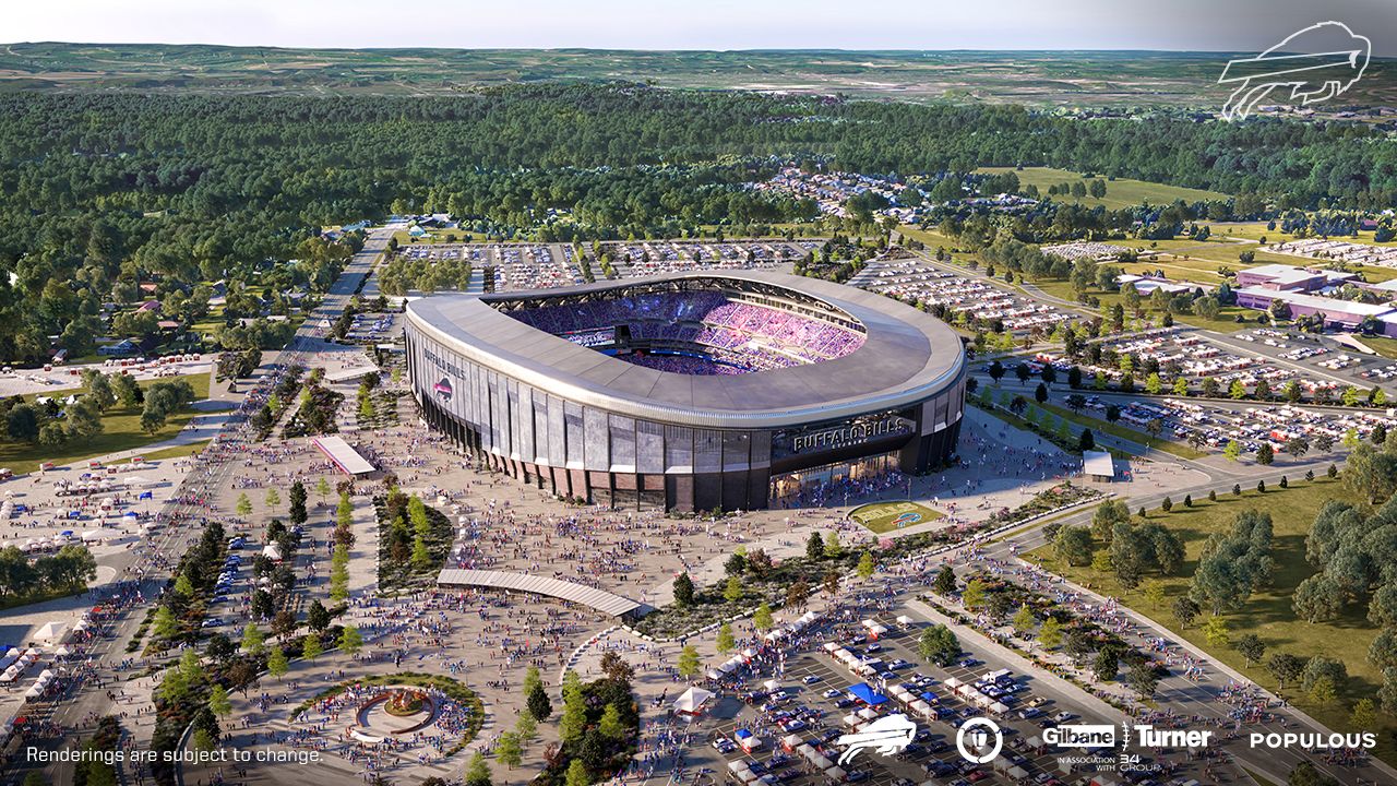 You can watch the new Bills stadium be built in real-time