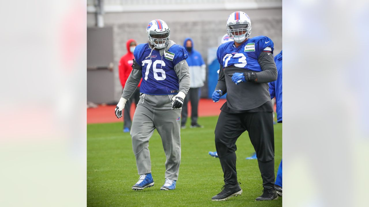 Jon Feliciano, Dion Dawkins lead improved OL in Bills' Week 2 win