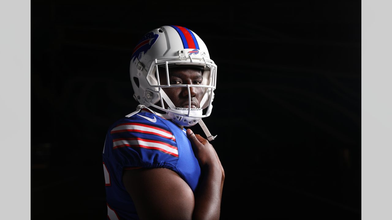 Buffalo Bills fullback Reggie Gilliam (41) celebrates after scoring a  touchdown against the Chicago Bears during the first half of a preseason  NFL football game, Saturday, Aug. 21, 2021, in Chicago. (AP