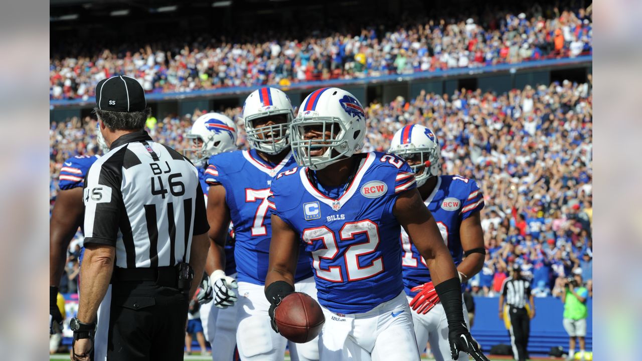 buffalo bills home jersey color