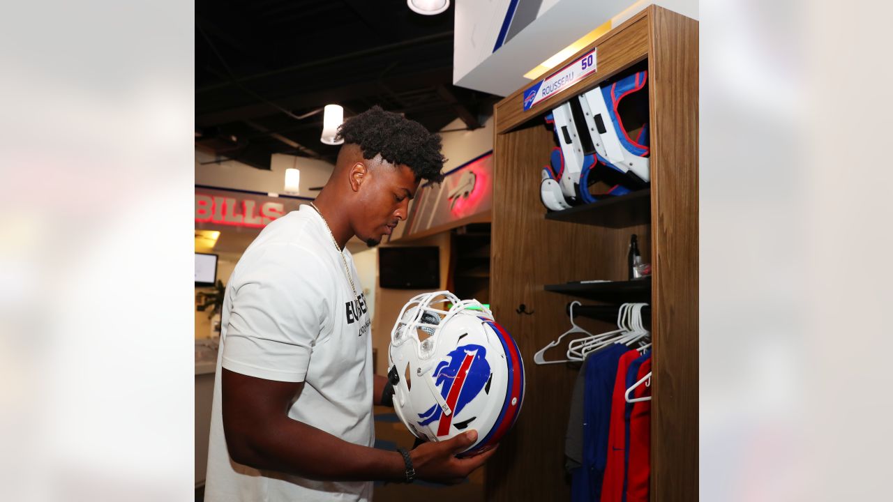 Gregory Rousseau Arrives at One Bills Drive