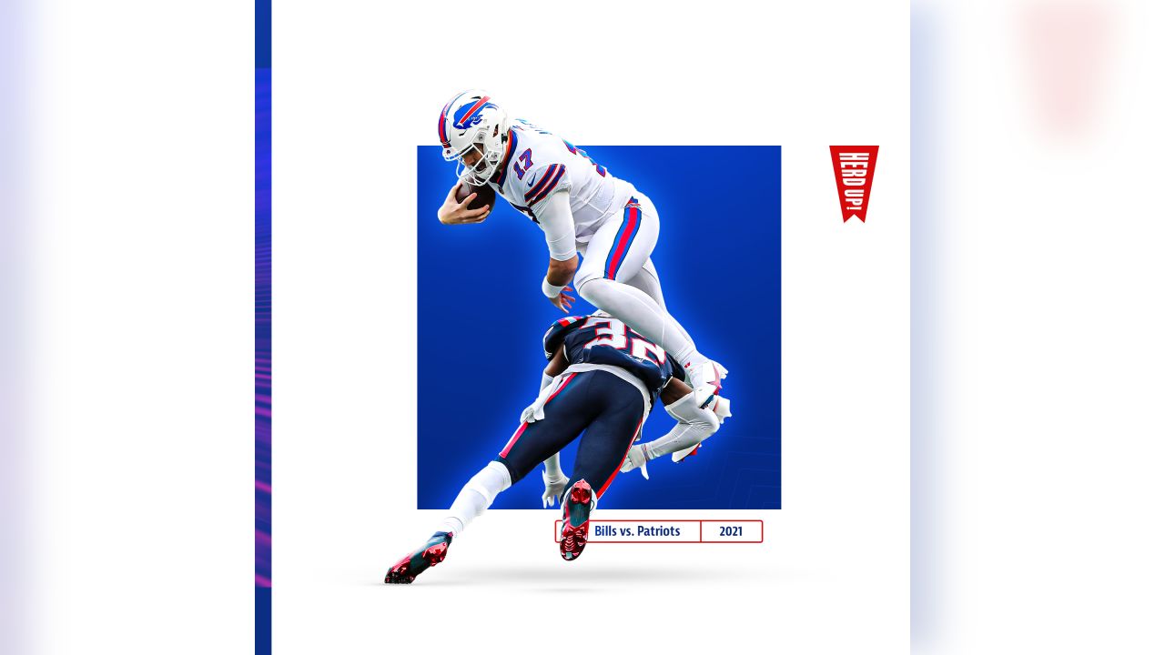 : Buffalo Bills Quarterback Josh Allen Hurdles over Defenders  During An AFC match up 8x10 Action Photo Picture : Sports & Outdoors