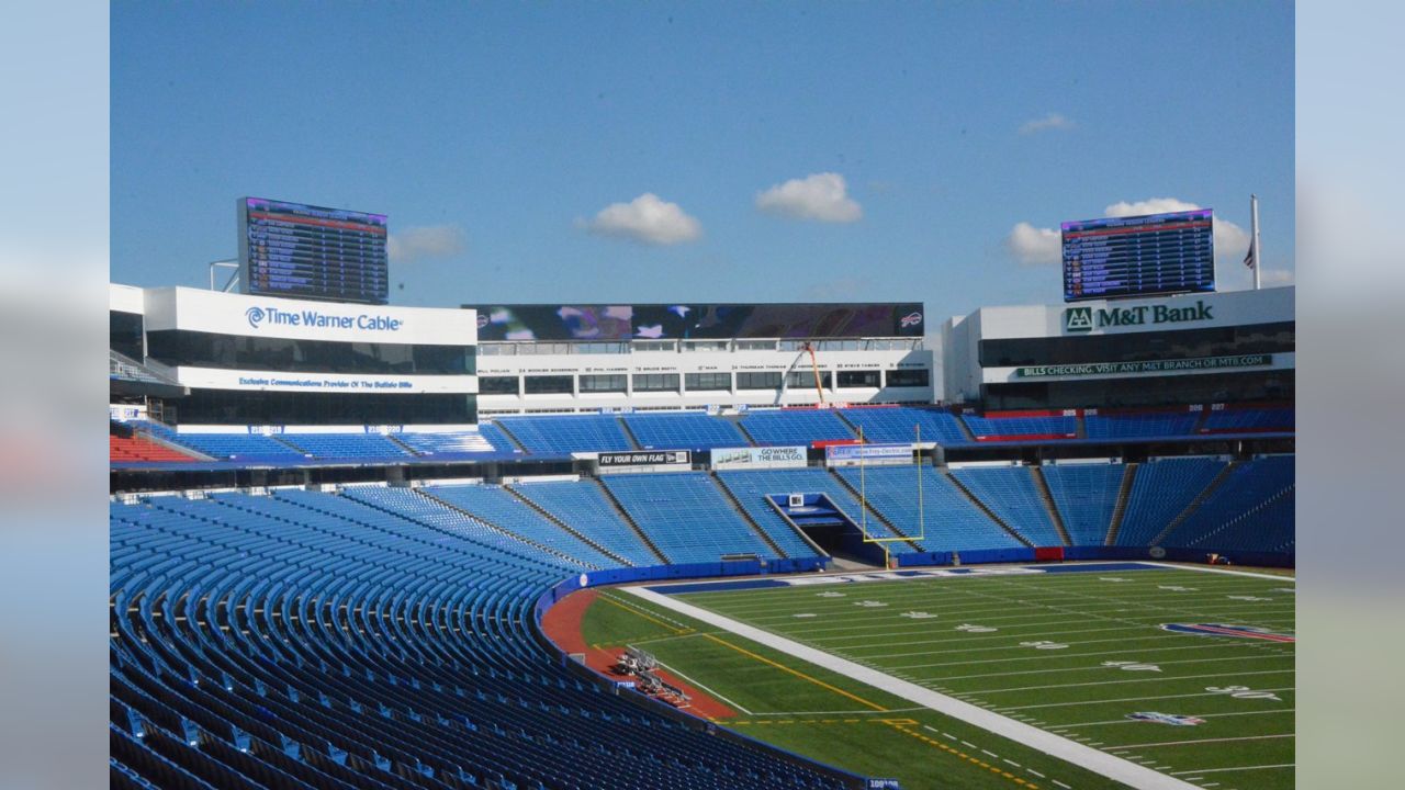 Buffalo Bills - Check out that awesome turf walkway! The BRAND NEW Bills  Store at the front door of Ralph Wilson Stadium opened today. Stop by!