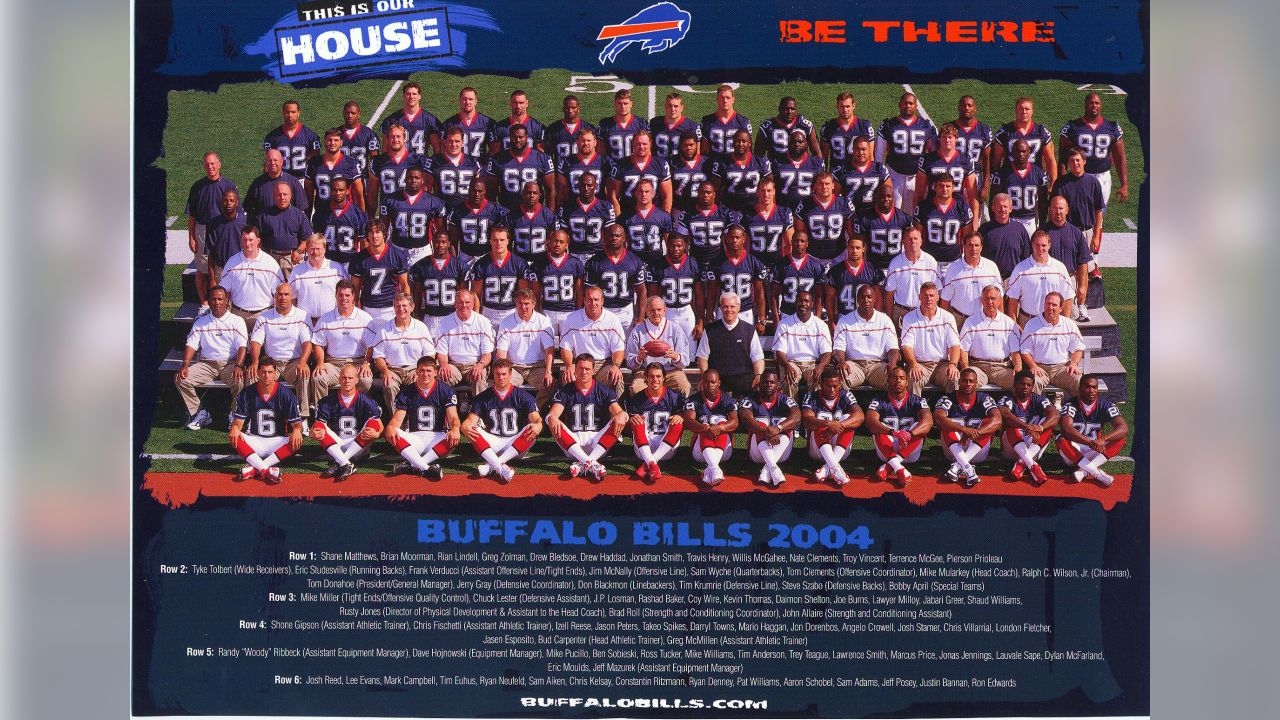 Bills Team Photos the Years