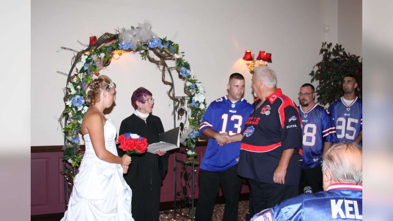 Bills Themed Wedding