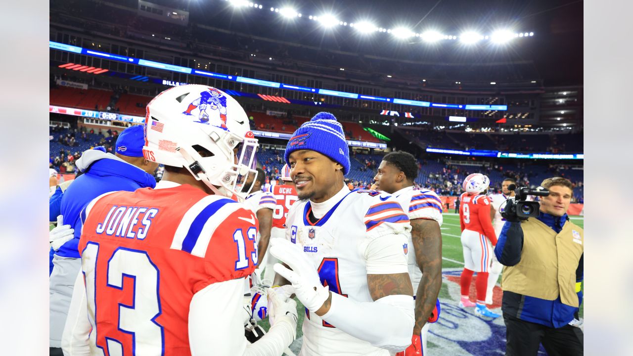 Best Bills postgame celebration photos from win over the Patriots