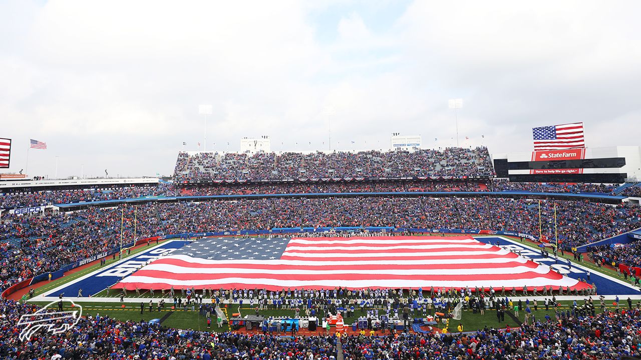 DVIDS - Images - 2019 Buffalo Bills Salute to Service Game: Pregame  Ceremony [Image 3 of 8]