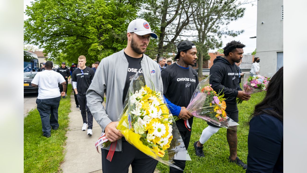 Nike, Shirts, Buffalo Bills 28 Josh Allen Salute To Service Jersey