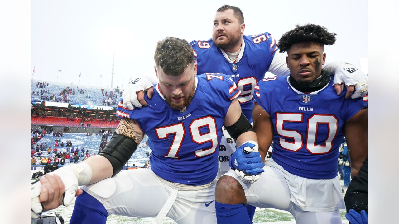 Bills players eye a bigger prize after clinching a playoff spot at home