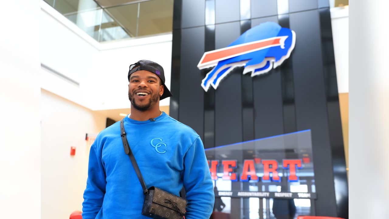 Best photos of Damien Harris' first day at One Bills Drive