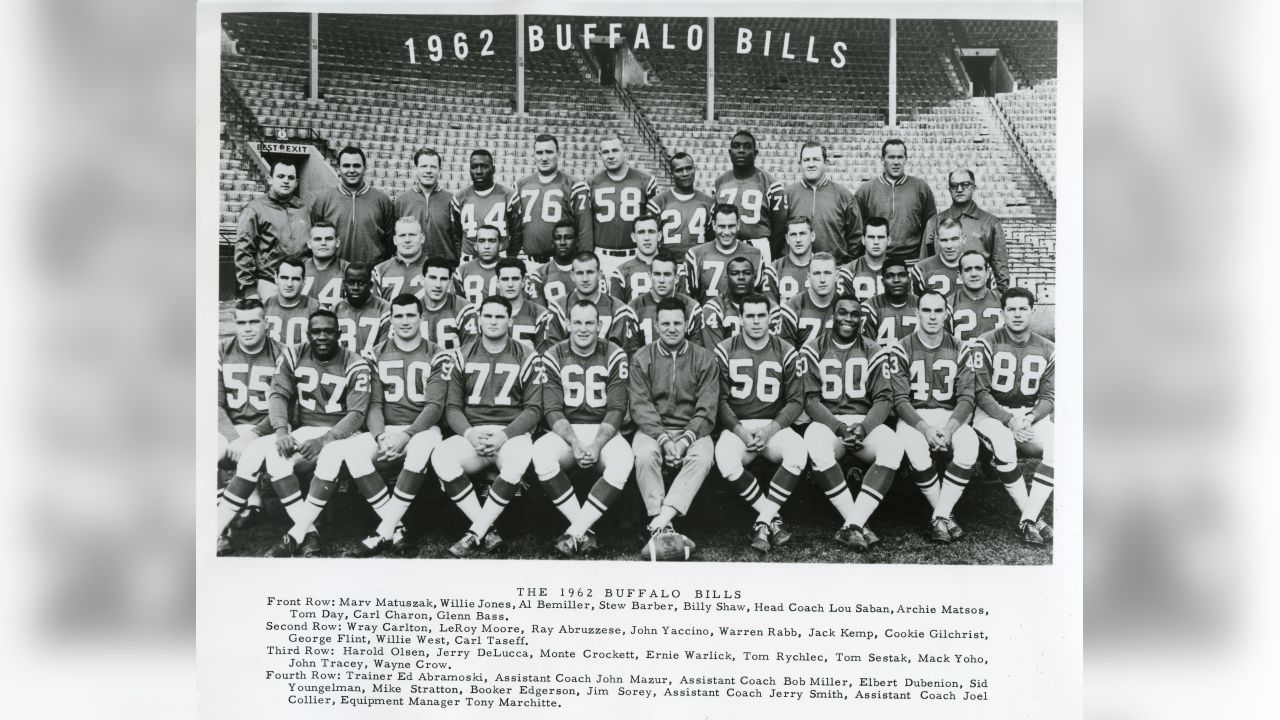 1962 Vintage Buffalo Bills Denver Broncos Football Program 