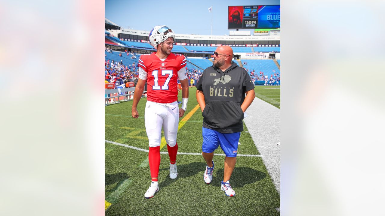 Josh Allen, Brian Daboll talk Buffalo Bills training camp