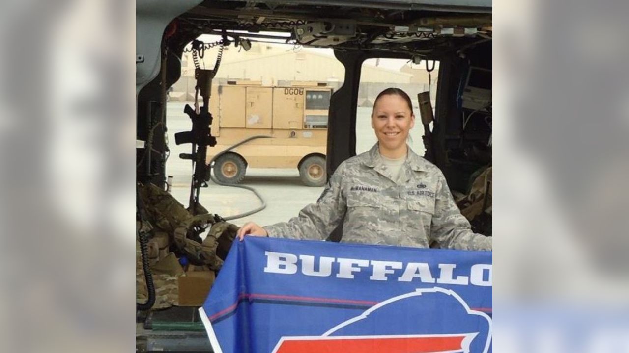 Bills fans in the military