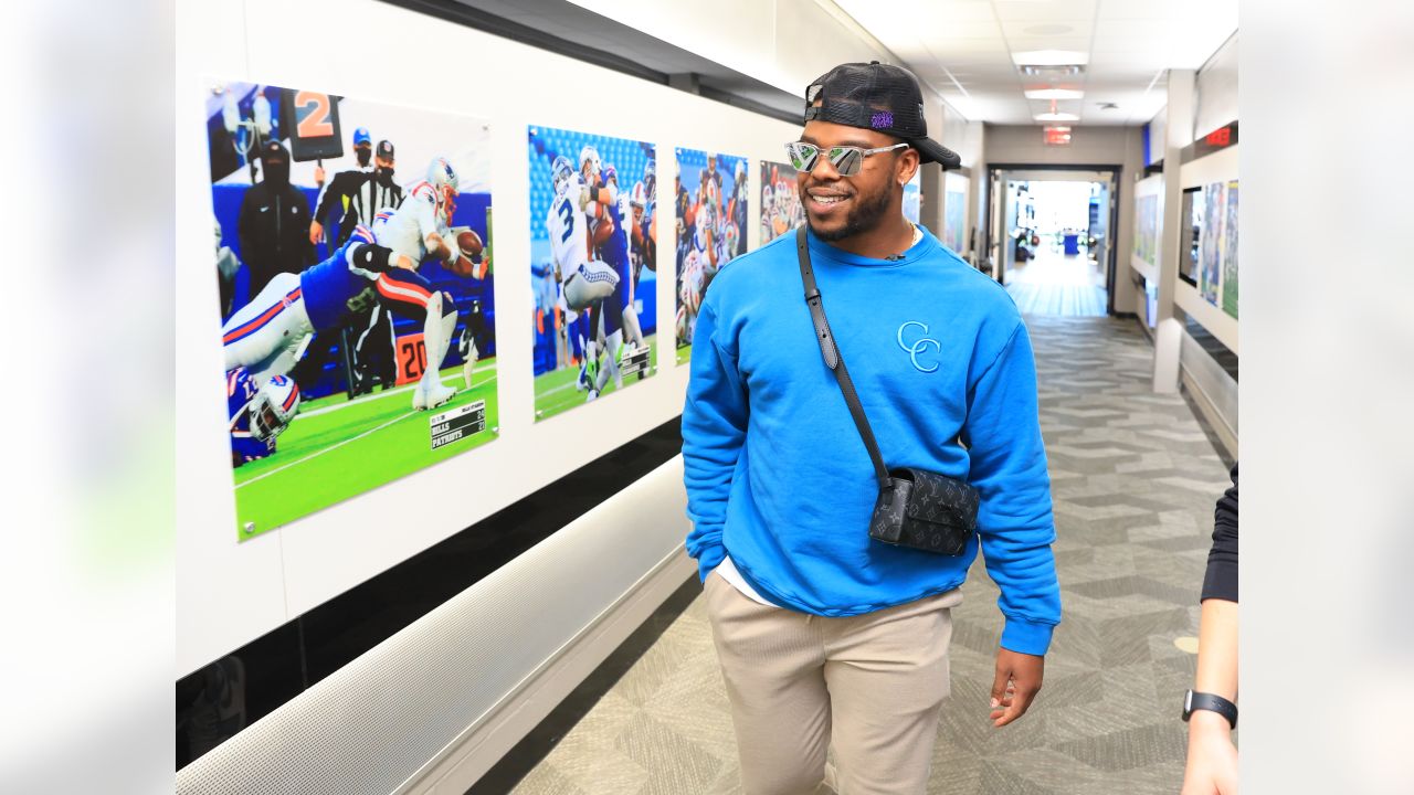 Best photos of Damien Harris' first day at One Bills Drive