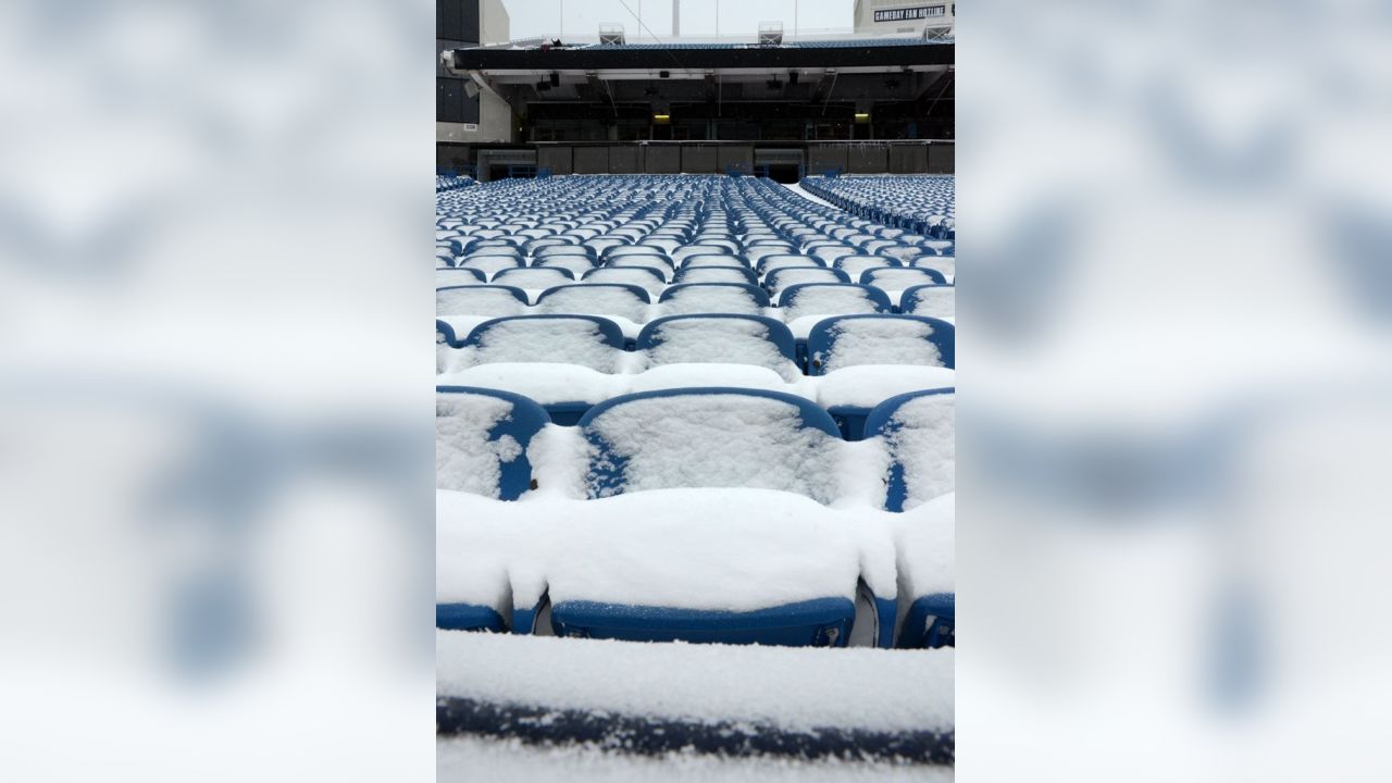 Buffalo Bills on X: Another look at a snow-covered Ralph Wilson Stadium.   / X