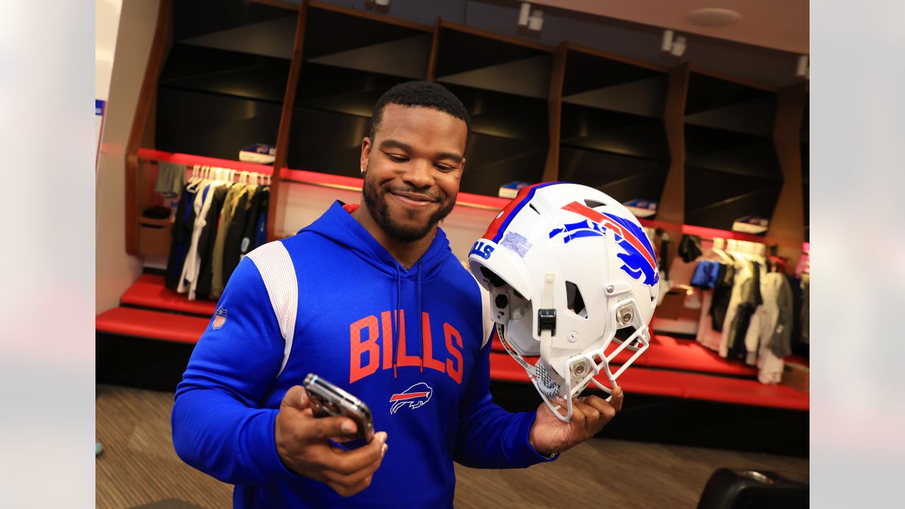 Best photos of Damien Harris' first day at One Bills Drive